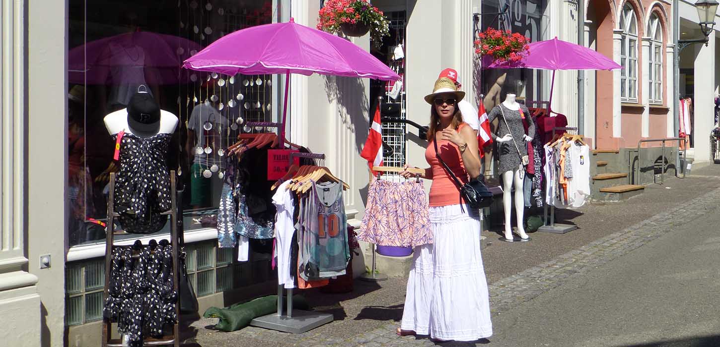 Shopping i Bogense