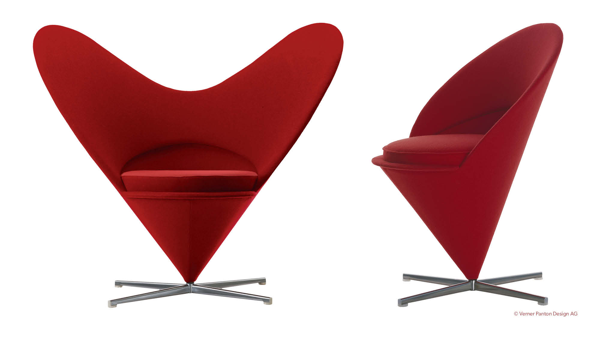 Heart Cone Chair and Cone Chair