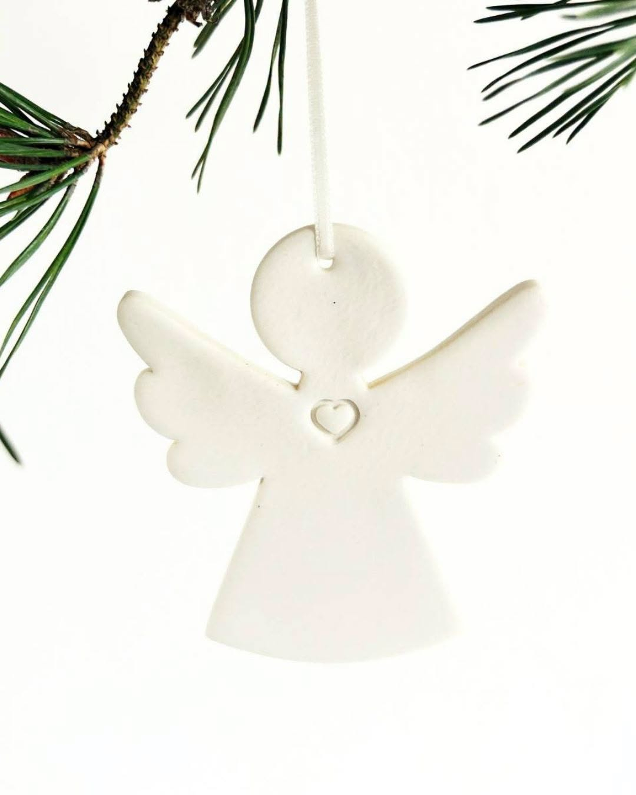Engel julepynt fra CLAY by Tina Marie